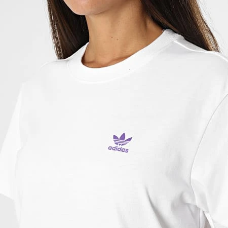 Adidas Originals Robe Tee Shirt Femme HL6613 Blanc 3 Adidas Originals Robe Tee Shirt Femme HL6613 Blanc â Image 2