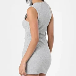 Robe Femme Cath Gris Chiné 9 Robe Femme Cath Gris Chiné -Promos Sublisane Magasin brave soul 313522 LDRJ 149CATH GREY MARL 20220420T143445 04