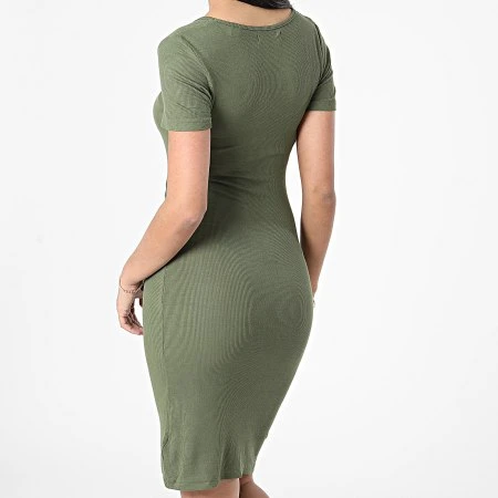 Robe Femme Harper Vert Kaki 6 Robe Femme Harper Vert Kaki – Image 4