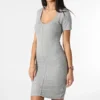 Robe Femme Harper Gris Chiné -Promos Sublisane Magasin brave soul 313546 LDRJ 69HARPERPKB GREY MARL 20220412T144355 01