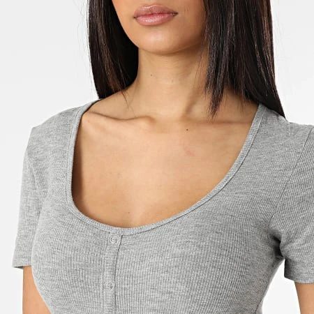 Robe Femme Harper Gris Chiné 4 Robe Femme Harper Gris Chiné – Image 2