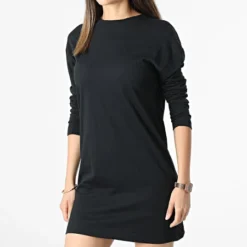 Robe Femme Lana Noir -Promos Sublisane Magasin brave soul 313562 LDRJ 544LANA BLACK 20220421T154253 03