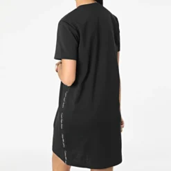 Calvin Klein Robe Tee Shirt Femme A Bandes 9916 Noir 9 Calvin Klein Robe Tee Shirt Femme A Bandes 9916 Noir -Promos Sublisane Magasin calvin klein 315559 J20J219916 BEH 20220429T162825 04