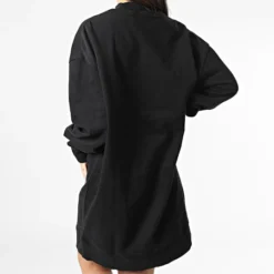 Calvin Klein Robe Sweat Crewneck Femme 0412 Noir -Promos Sublisane Magasin calvin klein 345687 J20J220412 BEH 20221117T095344 04