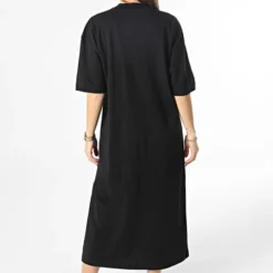 Calvin Klein Robe Femme Tee Shirt Monologo Long 0511 Noir -Promos Sublisane Magasin calvin klein 349110 J20J220511 BEH 20221209T145226 04