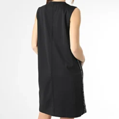 Calvin Klein Robe Débardeur A Bandes Femme 0758 Noir 9 Calvin Klein Robe Débardeur A Bandes Femme 0758 Noir -Promos Sublisane Magasin calvin klein 354406 J20J220758 BEH 20230126T154703 04
