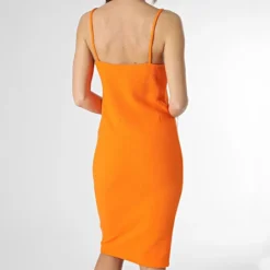 Calvin Klein Robe Femme 1149 Orange -Promos Sublisane Magasin calvin klein 354418 J20J221149 SCB 20230126T154736 04