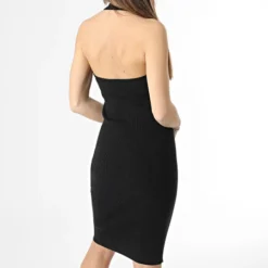 Calvin Klein Robe Femme 0743 Noir -Promos Sublisane Magasin calvin klein 355425 J20J220743 BEH 20230208T150018 04