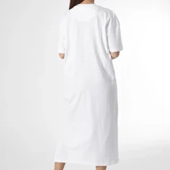 Calvin Klein Robe Tee Shirt Femme 0742 Blanc -Promos Sublisane Magasin calvin klein 355431 J20J220742 YAF 20230208T153012 04