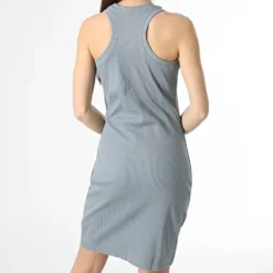 Calvin Klein Robe Débardeur Femme Archival Monologo 0754 Gris -Promos Sublisane Magasin calvin klein 358013 J20J220754 PN6 20230208T152353 04