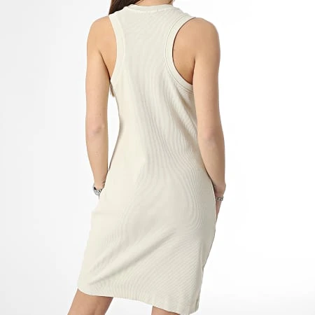 Calvin Klein Robe Débardeur Femme Mineral Dye Rib 1563 Beige 6 Calvin Klein Robe Débardeur Femme Mineral Dye Rib 1563 Beige – Image 4