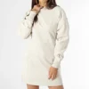 Calvin Klein Robe Sweat Crewneck Femme 1637 Beige -Promos Sublisane Magasin calvin klein 371344 J20J221637 ACF 20230524T140153 01