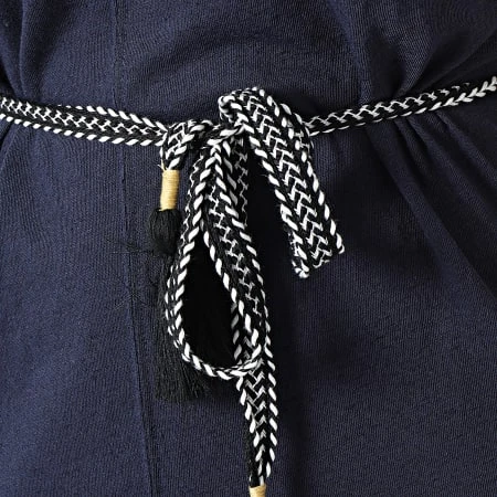 Deeluxe Robe Femme Time Bleu Marine 4 Deeluxe Robe Femme Time Bleu Marine – Image 2