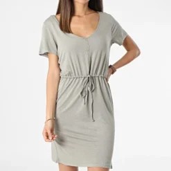 Deeluxe Robe Femme 02T222W Vert Kaki