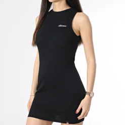 Ellesse Robe Débardeur Femme Dolly Noir -Promos Sublisane Magasin ellesse 357545 SGR17955 BLACK 20230223T161105 03