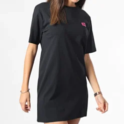 Fila Robe Tee Shirt Femme Barletta Noir -Promos Sublisane Magasin fila 324426 FAW0132 80009 20220721T161502 03