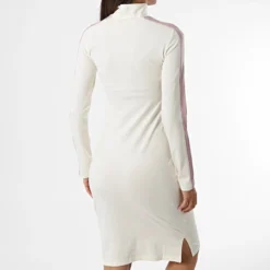 Fila Robe Femme Manches Longues A Bandes FAW0271 Beige Rose -Promos Sublisane Magasin fila 324817 FAW0271 13123 20220719T143005 04