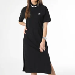 Fila Robe Tee Shirt Femme Bialowieza Noir