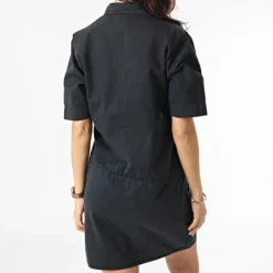 Robe Jean Femme Real Bleu Marine -Promos Sublisane Magasin girls outfit 301042 114 01 NAVY 20220204T155813 04