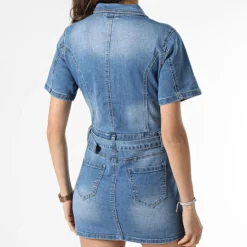 Robe Jean Femme 3015 Bleu Denim -Promos Sublisane Magasin girls outfit 308916 3015 BLUE JEAN 20220325T133904 04