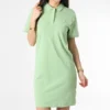 Robe Polo Manches Courtes Femme Vert -Promos Sublisane Magasin girls outfit 356293 314 01 MINT 20230210T161849 01