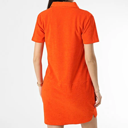 Robe Femme Orange 6 Robe Femme Orange – Image 4