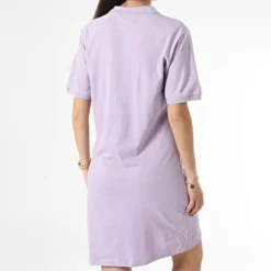 Robe Polo Manches Courtes Femme Lavande -Promos Sublisane Magasin girls outfit 356298 314 01 LAVENDER 20230210T161753 04