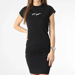 Hugo Robe Débardeur Femme Darinesse 50486336 Noir -Promos Sublisane Magasin hugo 353306 50486336 001 20230126T155109 03