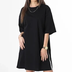 Hugo Robe Tee Shirt Femme Nashonda 50490478 Noir 8 Hugo Robe Tee Shirt Femme Nashonda 50490478 Noir -Promos Sublisane Magasin hugo 361045 50490478 001 20230329T152836 03