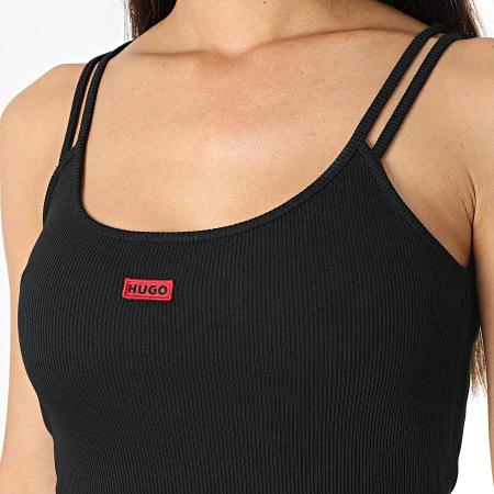 Hugo Robe Femme Nirabel 50486561 Noir 4 Hugo Robe Femme Nirabel 50486561 Noir – Image 2