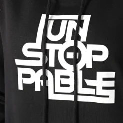 Robe Sweat Capuche Femme Unstoppable Logo Noir 7 Robe Sweat Capuche Femme Unstoppable Logo Noir -Promos Sublisane Magasin kozi 244515 KOZI ROBCP UNSTOP NOI 20201221T144028 02