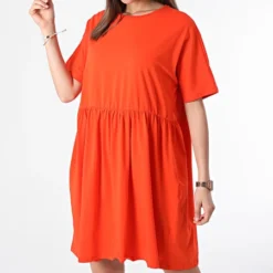 Noisy May Robe Femme Kerry Orange