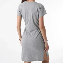 Noisy May Robe Femme Hailey Gris Chiné -Promos Sublisane Magasin noisy may 305335 27019521 LIGHT GREY MEL 20220223T153239 04