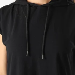 Noisy May Robe Capuche Femme Kerry Noir -Promos Sublisane Magasin noisy may 308653 27020283 BLACK 20220325T132647 02