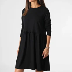 Noisy May Robe Femme Kerry Noir -Promos Sublisane Magasin noisy may 323493 27017358 BLACK 20220623T162206 03