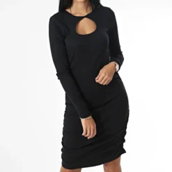 Noisy May Robe Pull Femme Drakey Noir