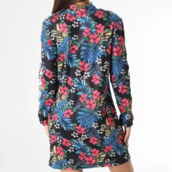 Robe Manches Longues A Bandes Femme Flower Réversible Noir Bleu Rouge 11 Robe Manches Longues A Bandes Femme Flower Réversible Noir Bleu Rouge -Promos Sublisane Magasin none 371728 ROBES REVERSIBLE FLOWER FLOWER BLACK 20230602T081341 05
