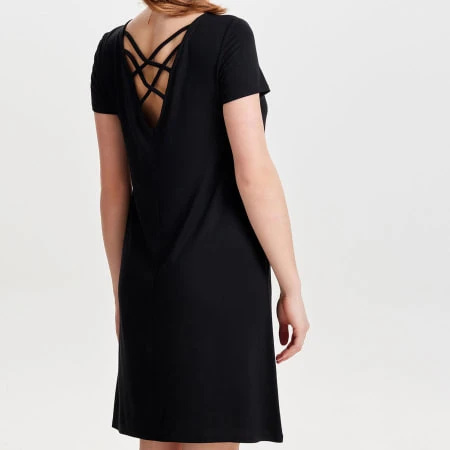 ONLY Robe Femme Bera Noir 6 ONLY Robe Femme Bera Noir – Image 4