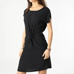 ONLY Robe Femme Connie Noir -Promos Sublisane Magasin only 301377 15248547 BLACK 20220201T163756 03