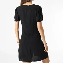 ONLY Robe Chemise Femme Lucy Noir -Promos Sublisane Magasin only 301432 15249781 BLACK 20220201T163855 04