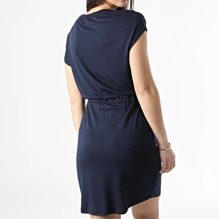 ONLY Robe Femme Clara Bleu Marine 6 ONLY Robe Femme Clara Bleu Marine – Image 4