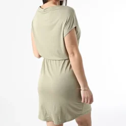 ONLY Robe Femme Clara Vert Kaki 9 ONLY Robe Femme Clara Vert Kaki -Promos Sublisane Magasin only 307762 15259068 SLAT GREEN SLAT GREEN 20220309T151111 04