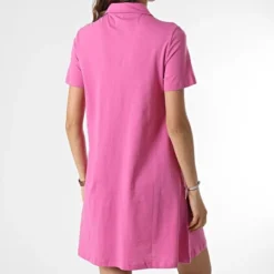 ONLY Robe Polo Femme Fenja Rose -Promos Sublisane Magasin only 308506 15257523 SUPER PINK 20220325T093539 04