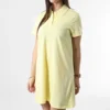 ONLY Robe Polo Femme Fenja Jaune -Promos Sublisane Magasin only 308512 15257523 LEMON MERRINGUE 20220310T160902 01