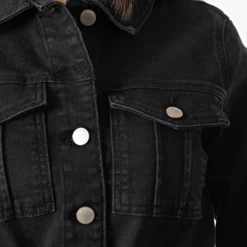 ONLY Robe Jean Femme Sanna Noir -Promos Sublisane Magasin only 312103 15236621 BLACK DENIM 20220411T113117 02