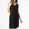 ONLY Robe Débardeur Femme Nova Life Noir -Promos Sublisane Magasin only 318234 15264560 BLACK 20220518T150817 01