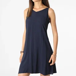 ONLY Robe Débardeur Femme Nova Life Bleu Marine -Promos Sublisane Magasin only 318236 15264560 NIGHT SKY 20220518T150444 03