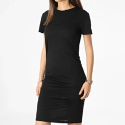 ONLY Robe Femme Frosty Noir 8 ONLY Robe Femme Frosty Noir -Promos Sublisane Magasin only 318246 15261647 BLACK 20220518T150751 03