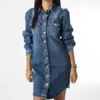 ONLY Robe Jean Femme Allie Bleu Denim -Promos Sublisane Magasin only 326494 15248496 MEIUM BLUE DENIM 20220713T153022 01
