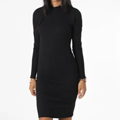 ONLY Robe Femme Fransiska Noir -Promos Sublisane Magasin only 330419 15268941 BLACK 20220811T155241 03